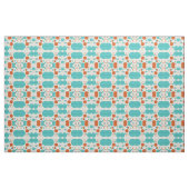 Wollen ballen Mid Century Moderne stof (Yard (91,4 cm))