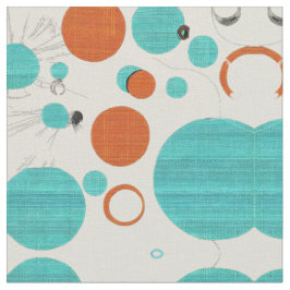 Wollen ballen Mid Century Moderne stof