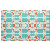 Wollen ballen Mid Century Moderne stof (Fat Quarter)