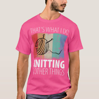 Wollen Breien Haken Wollen Brei Grappig Breien T-shirt