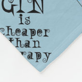WOLLEN DEKENS - GIN IS GOEDKOPER DAN THERAPIE (Hoek)