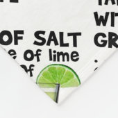 WOLLEN DEKENS - LEVEN, LIMETTEN, ZOUT, TEQUILA! (Hoek)