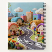 Wollen dorp  notitieboek (Achterkant)