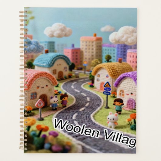 Wollen dorp planner (Voorkant)