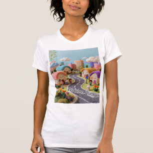 Wollen dorp t-shirt