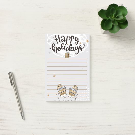 Wollen Wanten Post-it® Notes (Kantoor)