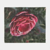 Wollendeken 'Winter's afscheidscadeau' Fleece Deken (Voorkant (Horizontaal))