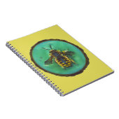 Wollenkaartbij Notitieboek (Rechterzijde)