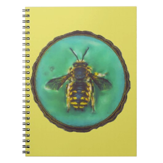Wollenkaartbij Notitieboek (Voorkant)