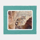 wollig afbeelding natuur wild exotisch fleece deken (Voorkant (Horizontaal))