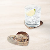 wollig afbeelding natuur wild exotisch kartonnen onderzetters (Insitu)