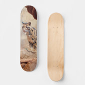 wollig afbeelding natuur wild exotisch persoonlijk skateboard (Voorkant)