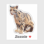 wollig afbeelding natuur wild exotisch sticker (Vel)