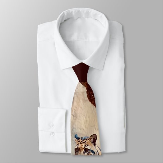 wollig afbeelding natuur wild exotisch stropdas (Gebonden)