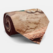 wollig afbeelding natuur wild exotisch stropdas (Opgerold)