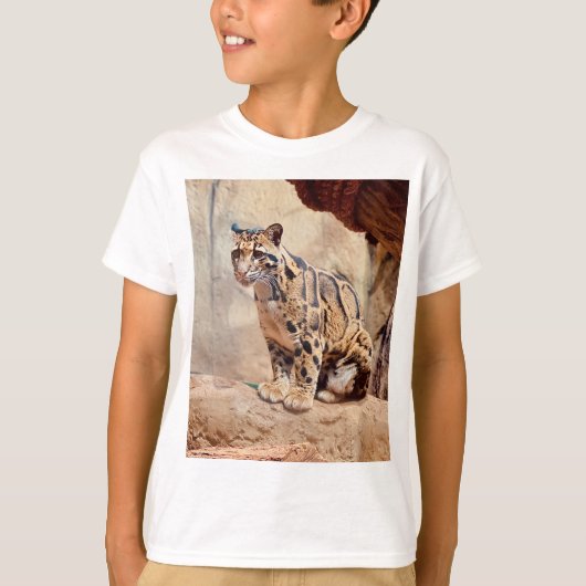 wollig afbeelding natuur wild exotisch t-shirt (Voorkant)