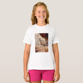wollig afbeelding natuur wild exotisch t-shirt (Voorkant volledig)