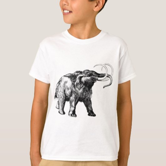 wollig mammot-1 t-shirt (Voorkant)