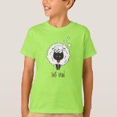Wollig schaap t-shirt (Voorkant)