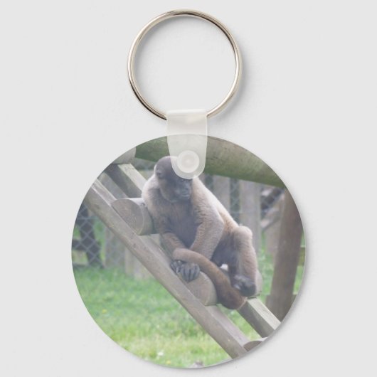 Wollige Apen Sleutelhanger, Dieren Collectie Sleutelhanger (Voorkant)