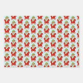 WOLLIGE GINGERBREAD Plat Inpakpapier II Vel (Voorkant 2)
