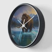 Wollige mammoet en Rocky Mountains (Hoek)