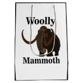 Wollige Mammoet Medium Cadeauzakje (Achterkant)