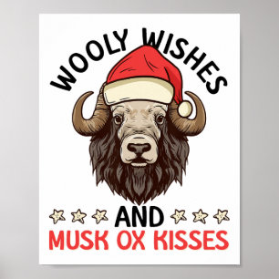 Wollige Wensen En Muskusos Kusjes - Muskusos Musko Poster