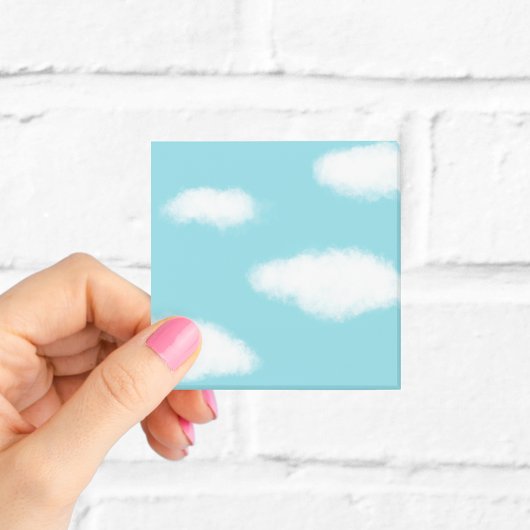 Wollige Wolken Blauwe Lucht Post-it® Notes