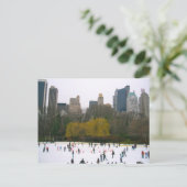 Wollman Ice Rink Central Park NYC New York City Briefkaart (Staand voorkant)