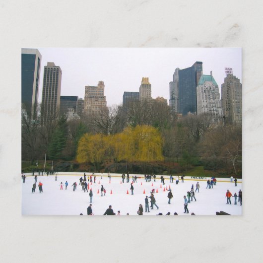 Wollman Ice Rink Central Park NYC New York City Briefkaart (Voorkant)