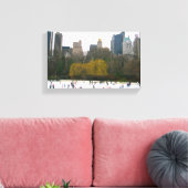 Wollman Rink Central Park New York City NYC Canvas Afdruk (Insitu (Woonkamer))