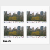 Wollman Rink Central Park NYC Ice Skating Stickers (Vel)