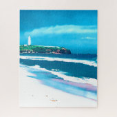Wollongong Beach vuurtoren NSW Legpuzzel (Verticaal)