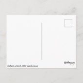 Wollongong kustlijn briefkaart (Achterkant)