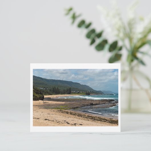 Wollongong kustlijn briefkaart (Staand voorkant)