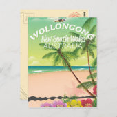 Wollongong New South Wales Australië Briefkaart (Voorkant / Achterkant)