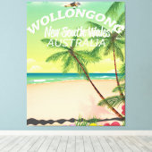 Wollongong New South Wales Australië Canvas Afdruk (Insitu (Houten vloer))