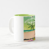 Wollongong New South Wales Australië Tweekleurige Koffiemok (Voorkant links)