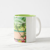 Wollongong New South Wales Australië Tweekleurige Koffiemok (Voorkant rechts)