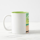 Wollongong New South Wales Australië Tweekleurige Koffiemok (Links)