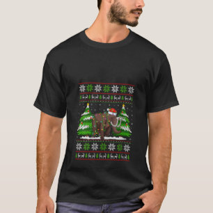 Wolly Kerstverlichting Kerst Lelijke trui Kerstmis T-shirt