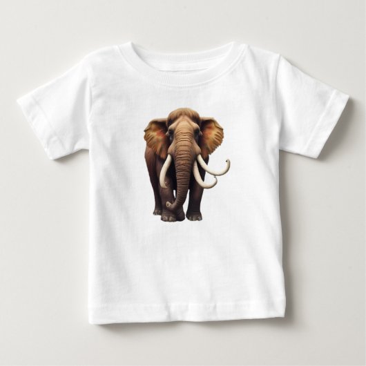 Wolly Mammoth Elephant T-shirt Ontwerp (Voorkant)