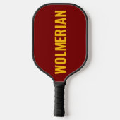 WOLMERIAN Pickleball Paddle (Achterkant)