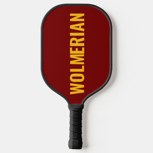 WOLMERIAN Pickleball Paddle (Achterkant)