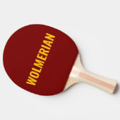 WOLMERIAN Ping Pong Paddle Tafeltennisbatje (Zijkant)