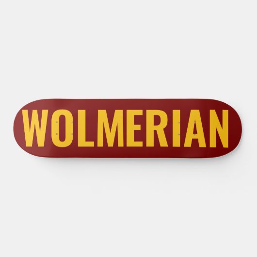 WOLMERIAN Skateboard (Horizontaal)