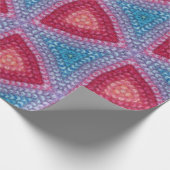 Wolpatroon Cadeaupapier (Hoek)