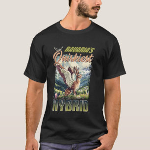 Wolpertinger Beieren Duits Folklore Hybride Mythe T-shirt
