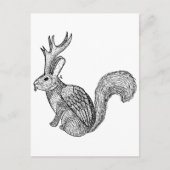 Wolpertinger Briefkaart (Voorkant)